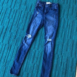 Hollister super skinny high rise jeans